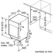 Siemens SN63HX17VE built-in dishwasher