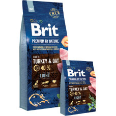 Brit Premium by Nature Light - dry dog food - Apple, Chicken, Corn, Turkey 15 kg