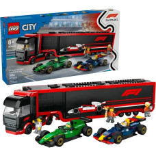 Lego CITY 60445 F1 - Veoauto RB20 ja AMR24 F1 autodega