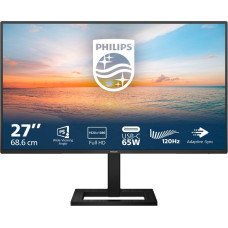 Philips 1000 seeria 27E1N1300AE/00 LED-ekraan 68,6 cm (27") 1920 x 1080 pikslit Full HD LCD must