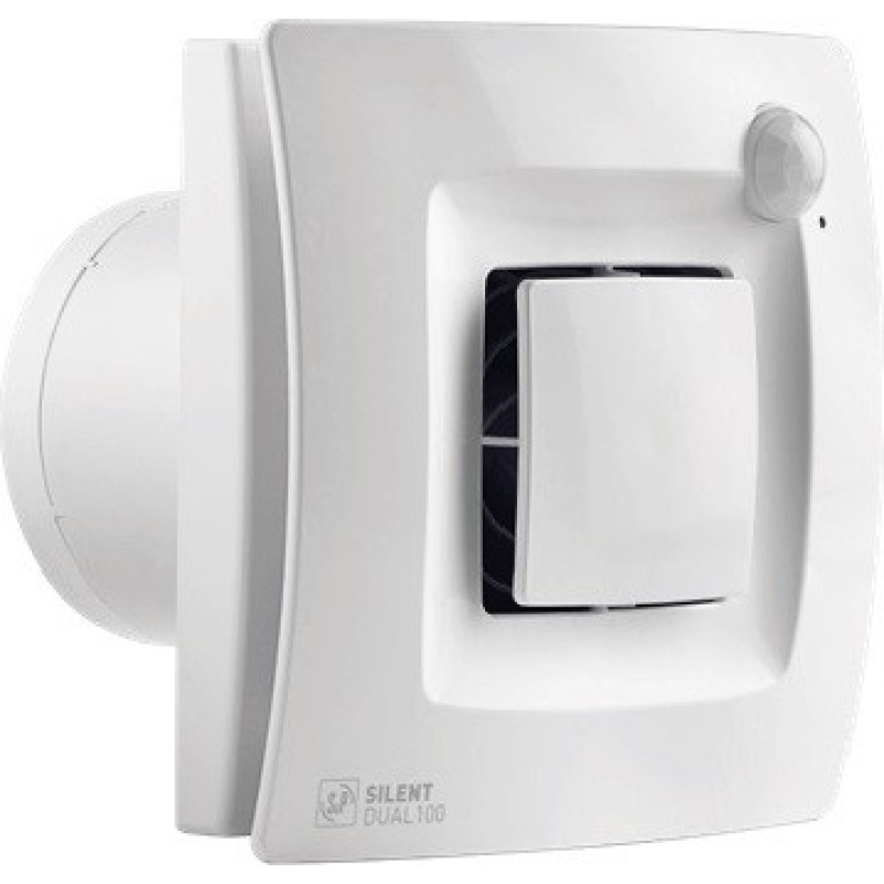 Soler & Palau Ventiliatorius SOLER&PALAU SILENT DUAL 100 su judesio ir drėgmės jutikliu, 5210640600