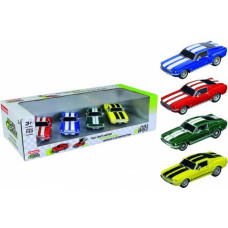 Carrera Vehicles Pull & Speed Ford Mustang 67 4-pack