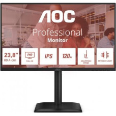 AOC 24E4U 23.8'' IPS 120Hz HDMI DP VGA Pivot