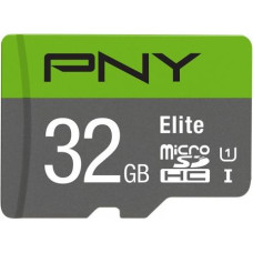PNY Memory card microSDHC Elite 32GB P-SDU32GU185GW-GE
