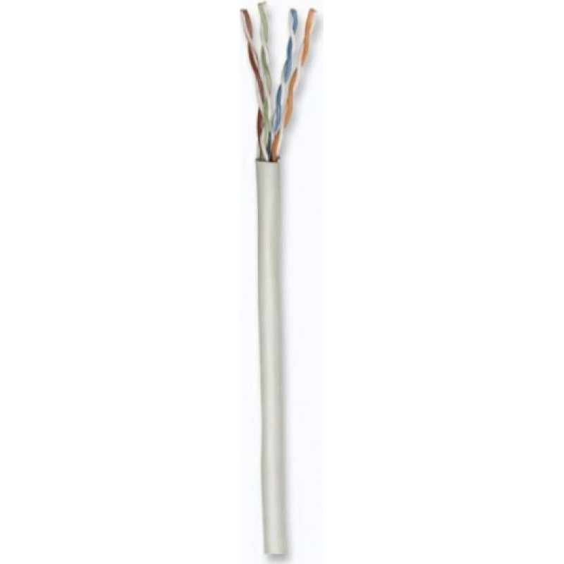 Intellinet UTP solid cable Cat6 CCA cord, 23 AWG, 305m gray