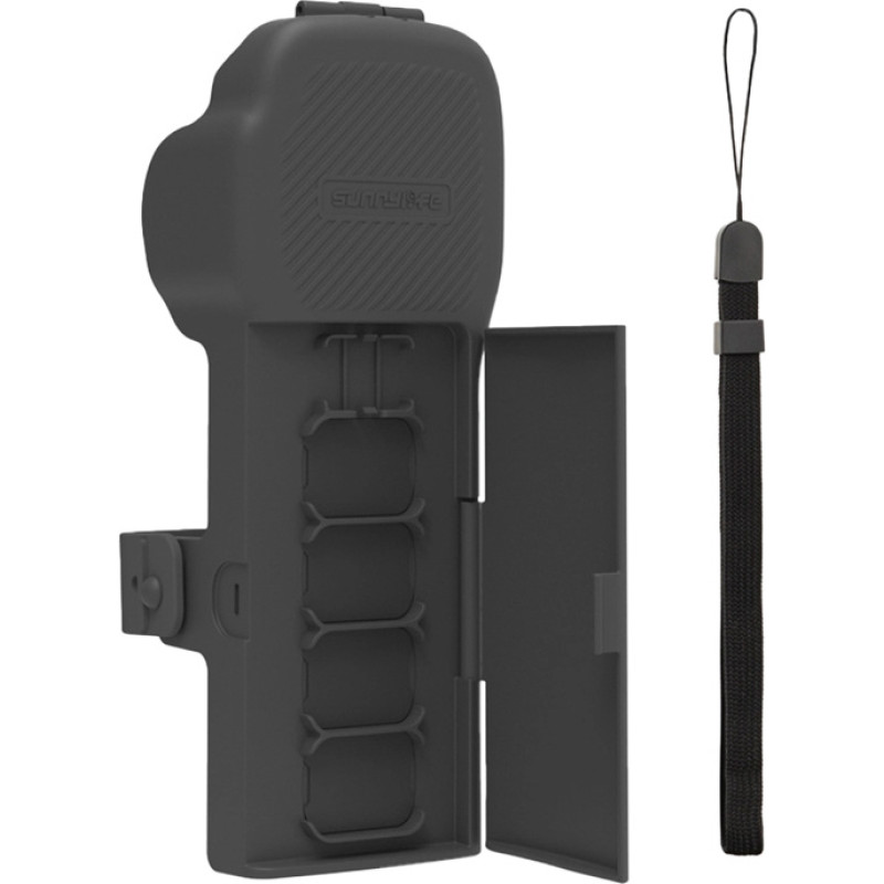 Sunnylife protective case with strap and lanyard for Osmo Pocket 3 (gray)