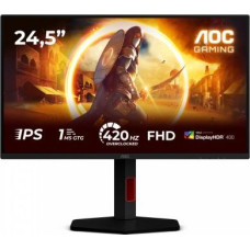 AOC Monitor 25G4KUR 24.5 cala IPS 420Hz HDMIx2 DP Pivot
