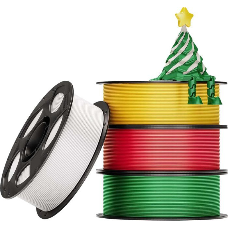 Anycubic Christmas PLA Anycubic filament set (4 pcs).