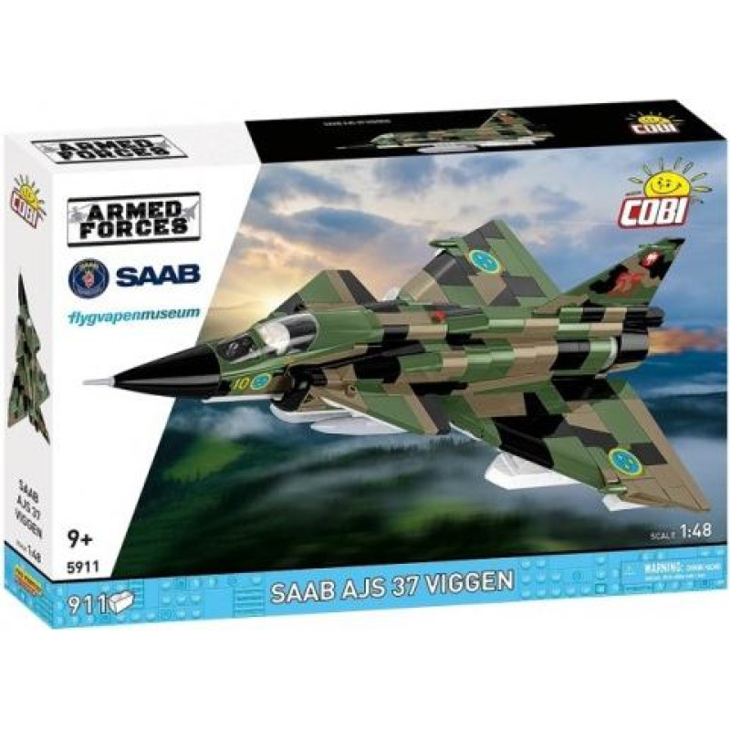 Cobi Klocki Blocks Saab AJS 3 Viggen 911 pcs.