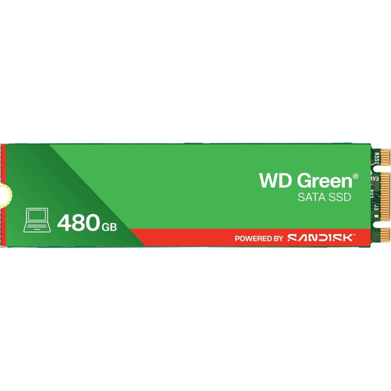 WD Western Digital Green WDS480G3G0B 480 GB M.2 Serial ATA III