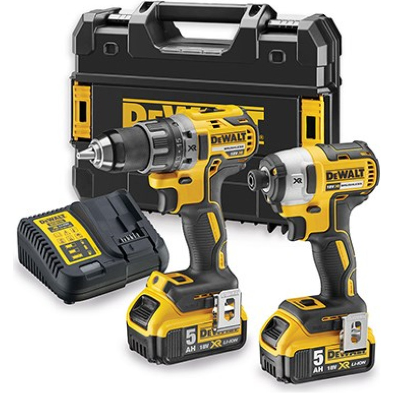 Dewalt DCK268P2T-QW power screwdriver/impact driver Black,Yellow