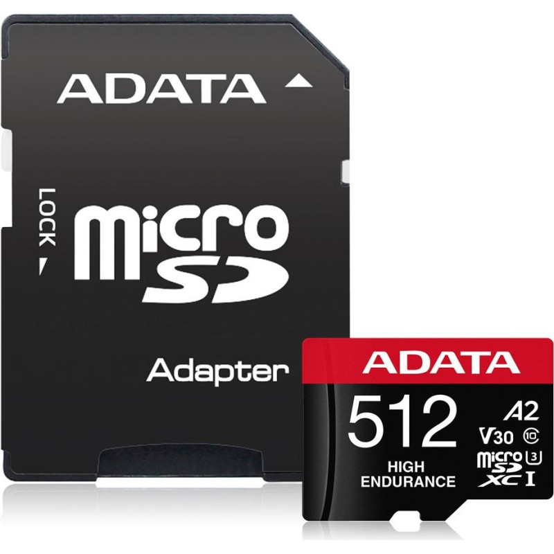 Adata High Endurance 512 GB MicroSDXC UHS-I Class 10