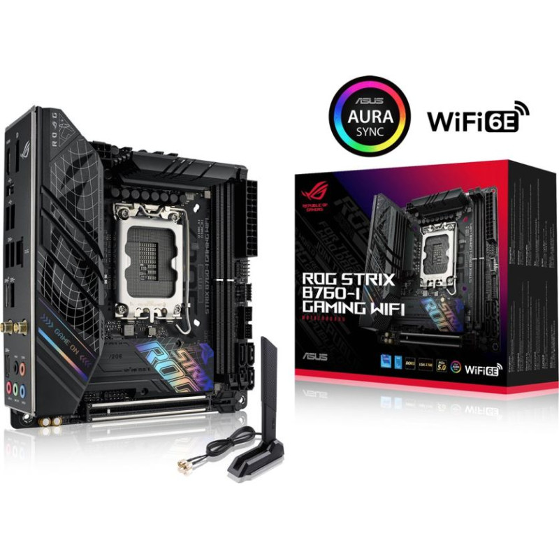 Asus ROG STRIX B760-I GAMING WIFI Intel B760 LGA 1700 mini ITX