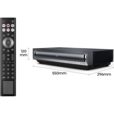 Hisense PX3 Laser Cinema TV 4K data projector Ultra short throw projector 2800 ANSI lumens 2160p (3840x2160) Black