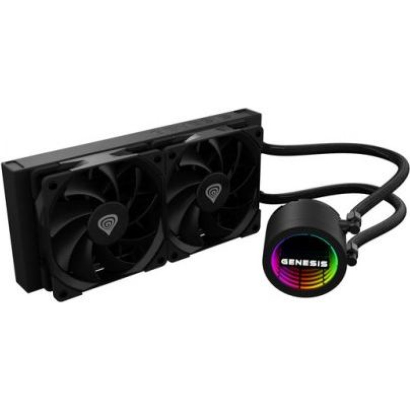 Natec WATER COOLING HYDRIA GENESIS 240 black
