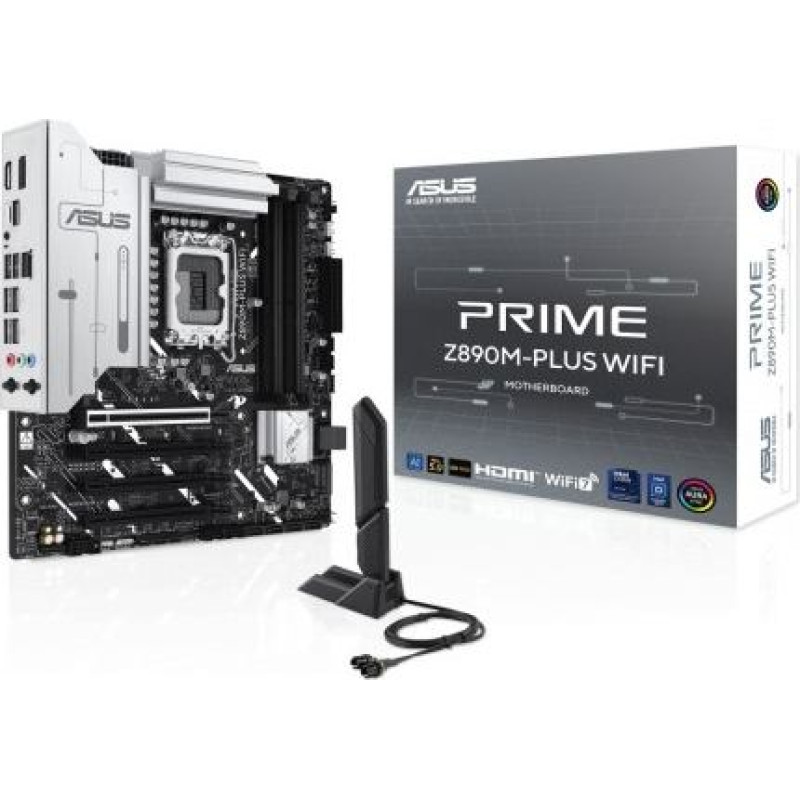 Asus Motherboard PRIME Z890M-PLUS WIFI S 1851 4DDR5 TB4/DP mATX /90MB1J80-M0EAY0