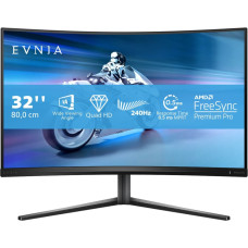 Philips Evnia 5000 32M2C5500W/00 computer monitor 80 cm (31.5") 2560 x 1440 pixels Quad HD LCD Black