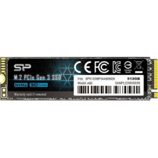 Silicon Power SSD drive A60 512GB M.2 PCIe 2200/1600 MB/s NVMe