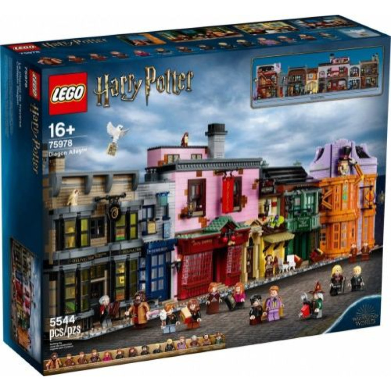 Lego Plastic blocks Harry Potter 75978 Diagon Alley