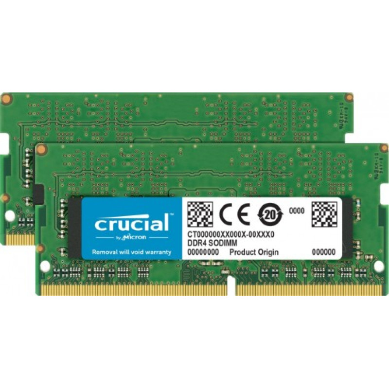 Crucial Notebook memory DDR4 SODIMM 64GB(2*32)/3200