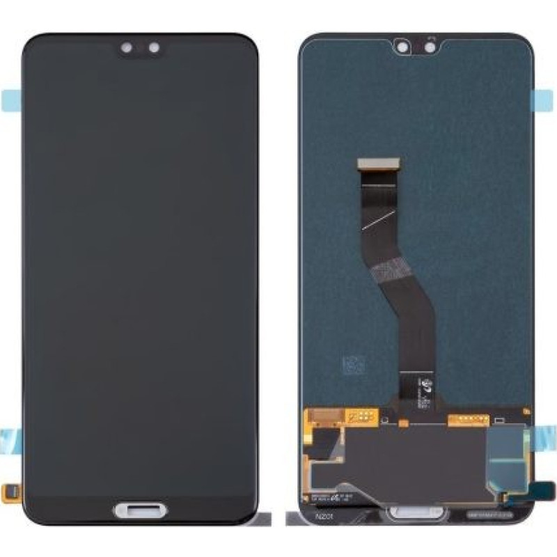 Huawei P20 ekraan, puutetundliku ekraaniga, must v&auml;rv