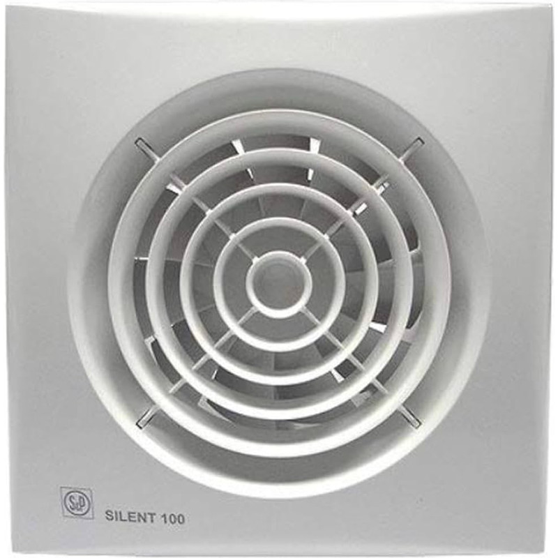 Soler&Palau Vannitoa ventilaator Soler ampPalau SILENT 100 CRZ, koos taimeriga, 5210401500.