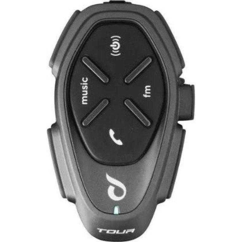 Interphone TOUR HD Motorbike intercom 1500 m Black