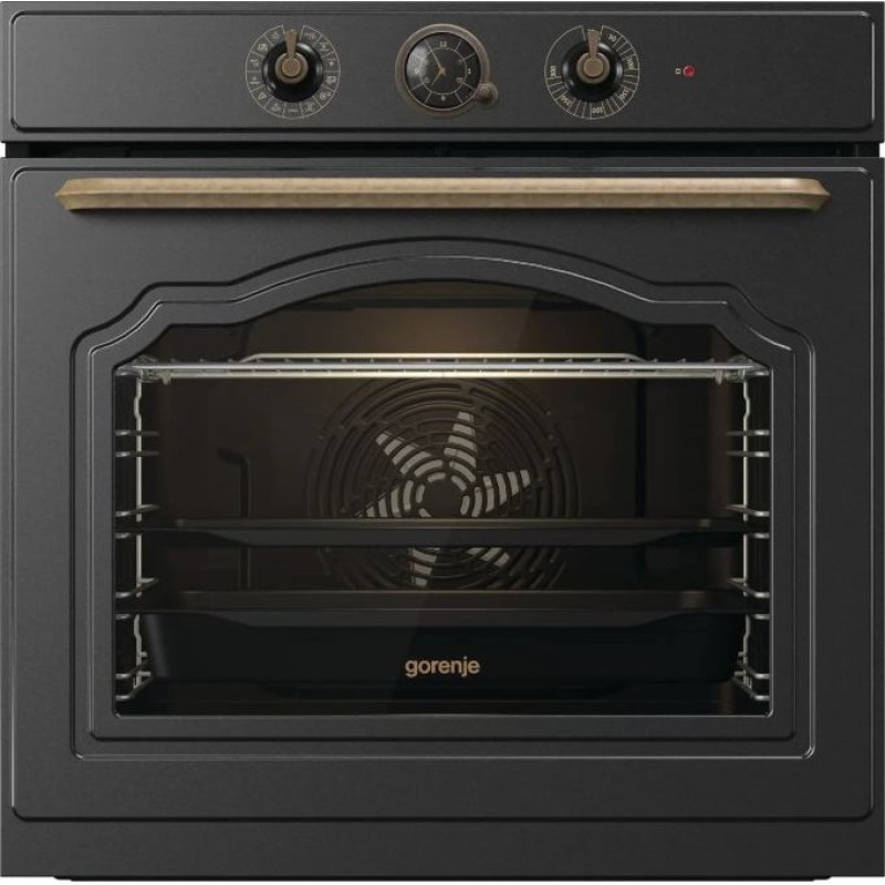 Gorenje BOS67371CLB oven 77 L 2300 W A Black