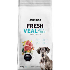 John Dog Fresh Junior Medium and large breeds - dry dog food - 12kg