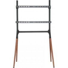 Logilink TV stand 49-70 inches with walnut wooden legs