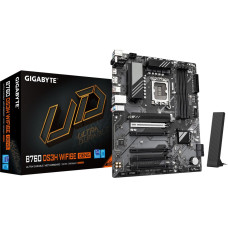 Gigabyte B760 DS3H WIFI6E GEN5 Motherboard - Supports Intel Core 14th Gen CPUs, 8+2+1 Phases Digital VRM, up to 5600MHz DDR5, 2xPCIe 4.0 M.2, Wi-Fi 6E, 1GbE LAN, USB 3.2 Gen 2x2