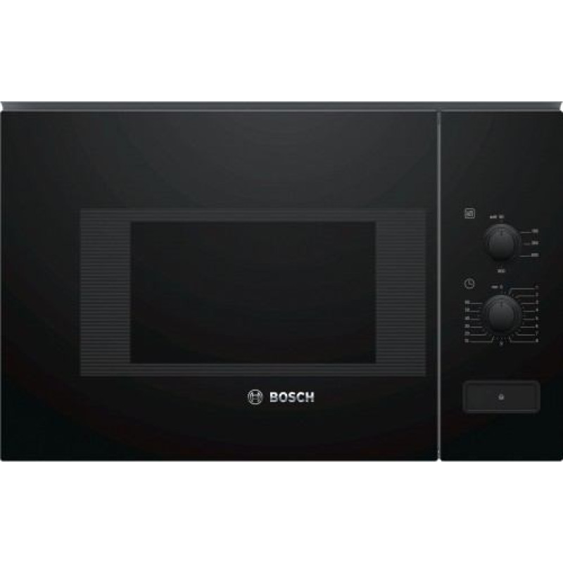 Bosch Serie 4 BFL520MB0 microwave Black Solo microwave Built-in 20 L 800 W