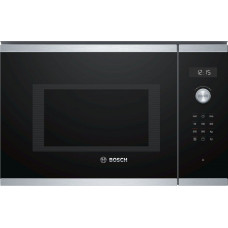 Bosch Serie 6 BEL554MS0 Built-in microwave oven with grill, 59 x 38 cm 25 L 900 W Stainless steel