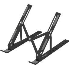 Savio PB-05 Office stand for laptop and tablet, black, aluminium
