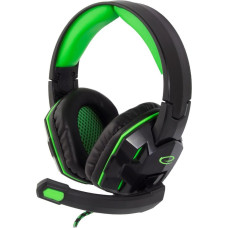Esperanza EGH380 Head-band Black,Green