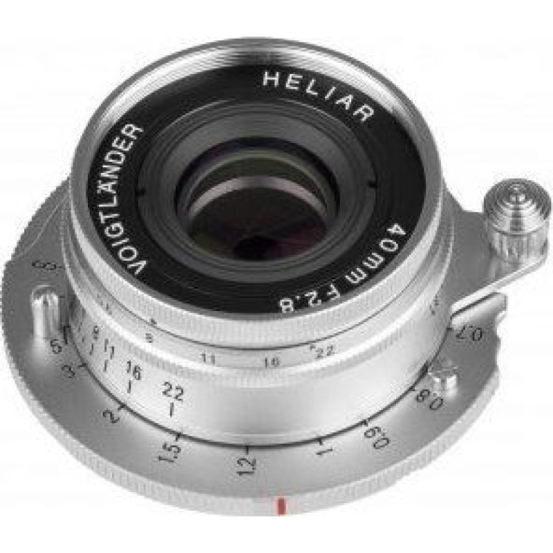 Voigtlander Obiektyw Voigtlander Obiektyw Voigtlander Heliar 40 mm f/2,8 do Leica M - srebrny