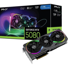 PNY Karta graficzna PNY GeForce RTX 5080 ARGB EPIC-X RGB Overclocked 16GB GDDR7 (VCG508016TFXXPB1-O)