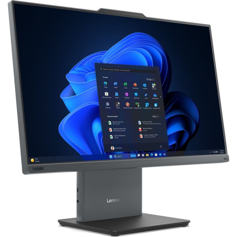 Lenovo ThinkCentre neo 50a G5 All-in-One PC, 7th Gen Core i7, 240GB SSD, 23.8" FHD IPS display (250 nits, anti-glare), 32GB DDR5 RAM, 1TB SSD, Intel Graphics, 5.0MP webcam, Windows 11 Pro, Luna Grey, 3-year on-site warranty