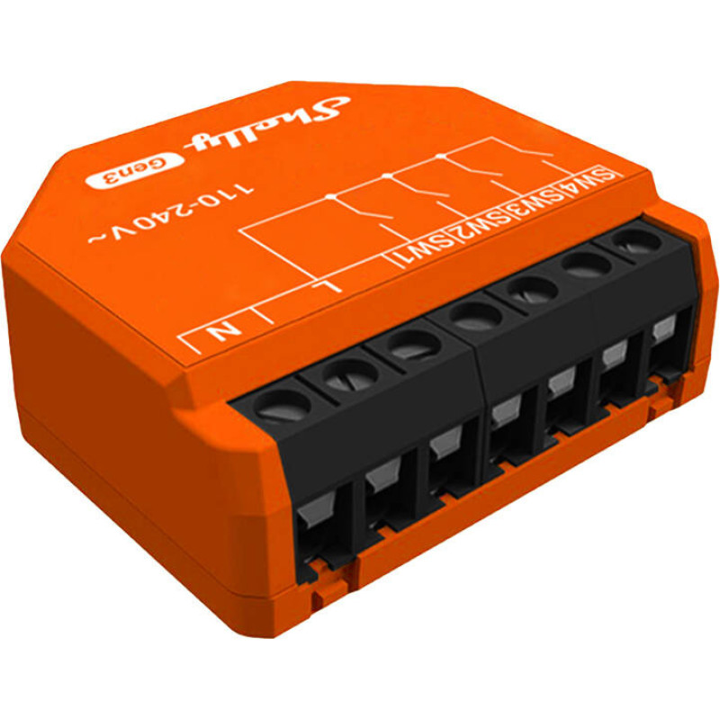 Shelly i4 Gen3 Controller, WiFi/Bluetooth