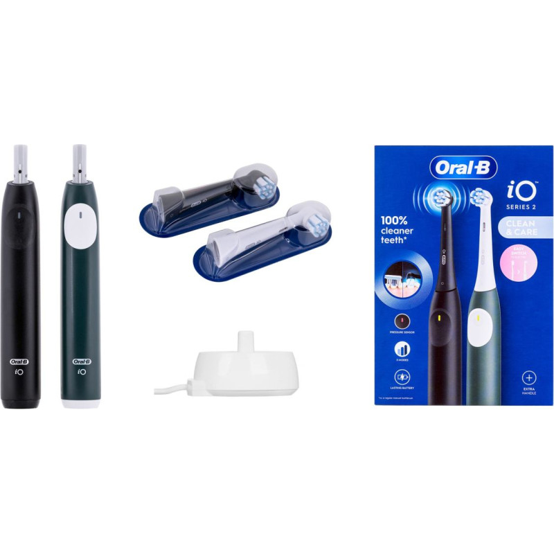 Braun Oral-B iO SERIE 2 Night Black+Forest Green