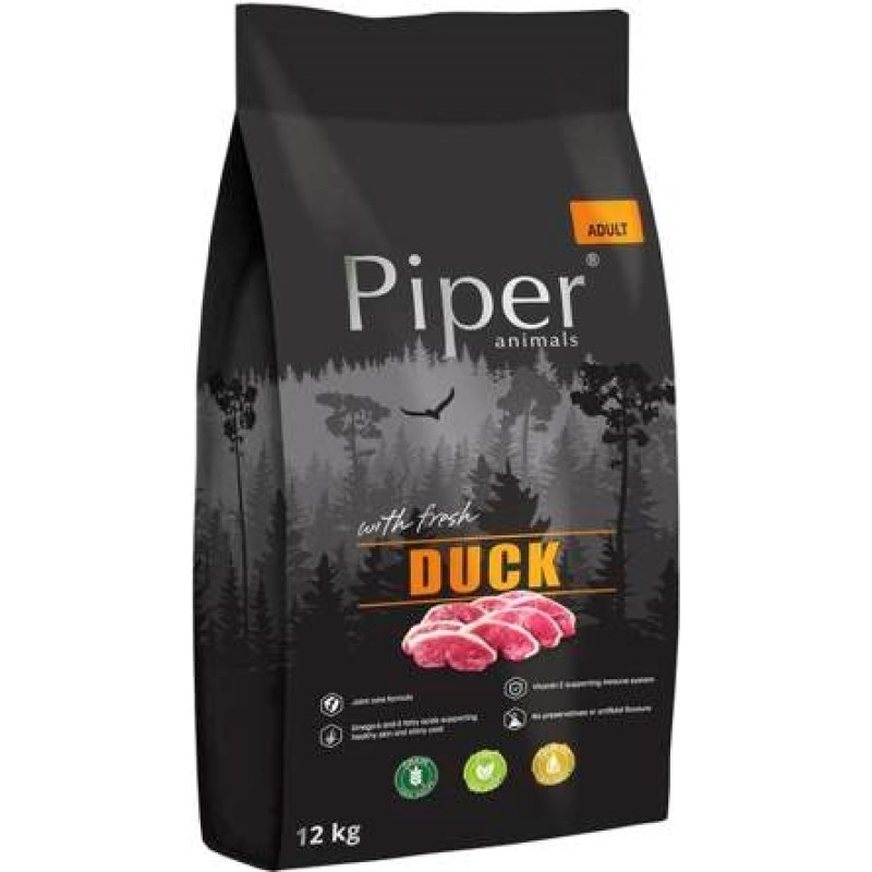 Dolina Noteci Piper Animals with duck - dry dog food - 12 kg