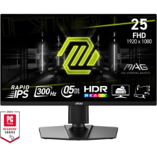 MSI MAG 255PXF computer monitor 62.2 cm (24.5") 1920 x 1080 pixels Full HD Black