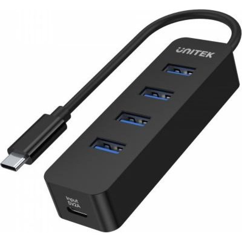 Unitek HUB USB-C; x USB 3.1; Active; 10W; H1117B