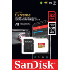 Sandisk Exteme microSDHC 32GB 100/60 MB/s A1 V30 U3