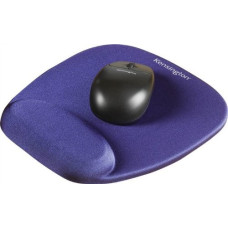 Kensington Mouse pad, ergonomic, foam, blue