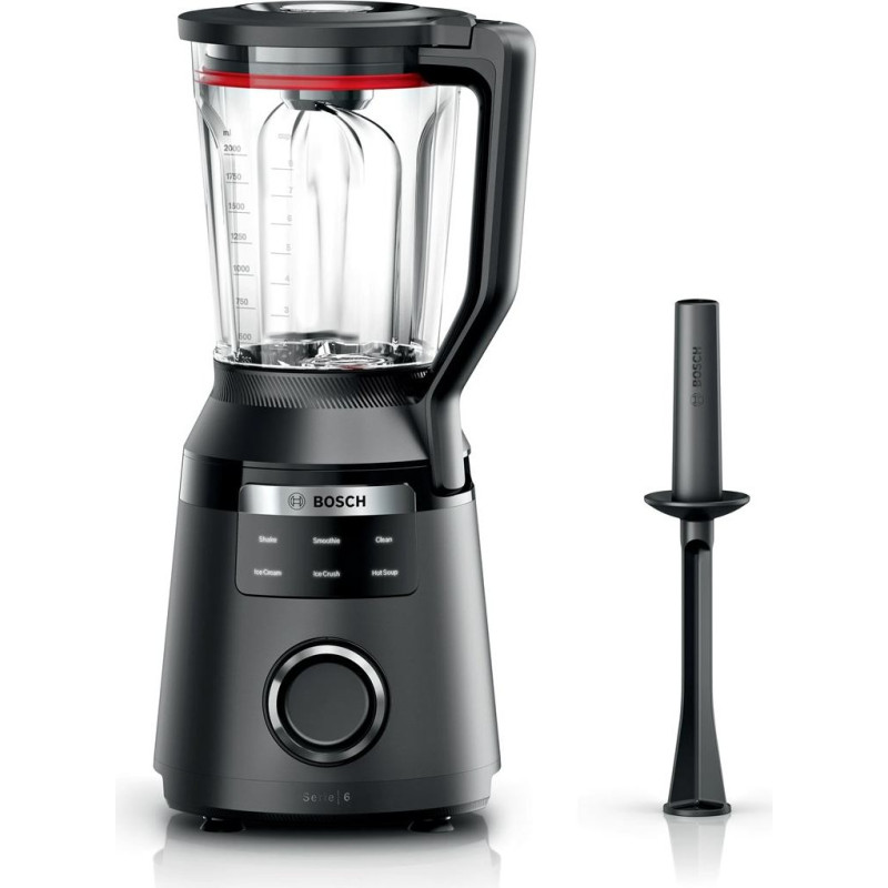 Bosch Serie 6 MMB6652B blender 2 L Tabletop blender 1800 W Black