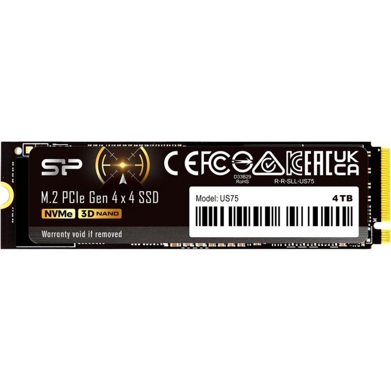 Silicon Power US75 4 TB M.2 PCI Express 4.0 NVMe