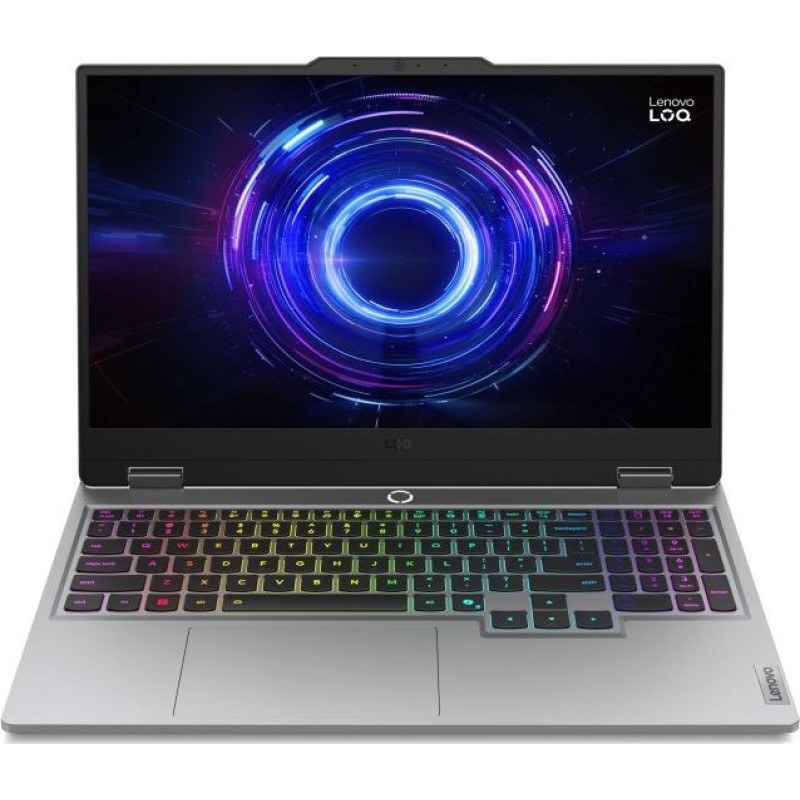 Lenovo LOQ 15IRX10 i5-13450HX 15.6" FHD IPS 300 nits AG 144 Hz 16 GB DDR5 4800 SSD 512 GeForce RTX 5060 8 GB 60 Wh NoOS Luna Grey