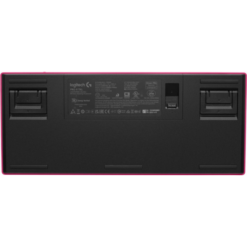 Logitech G PRO X TKL keyboard Gaming RF Wireless + Bluetooth QWERTY US International Pink