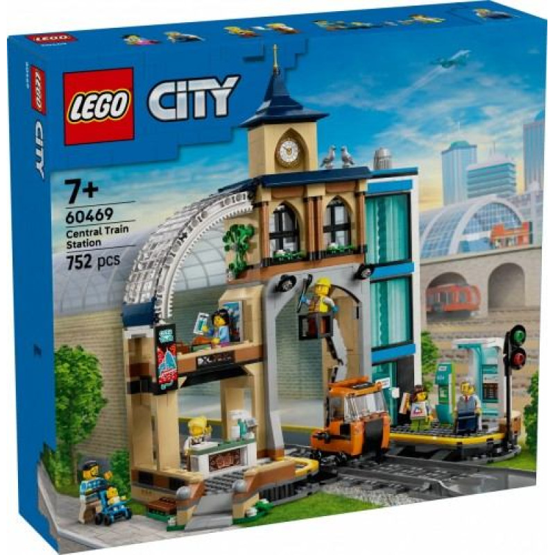 Lego Klocki City 60469 Centralny dworzec kolejowy